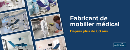 Promotal, fabricante de mobiliario médico: 100 % Hecho en Francia.